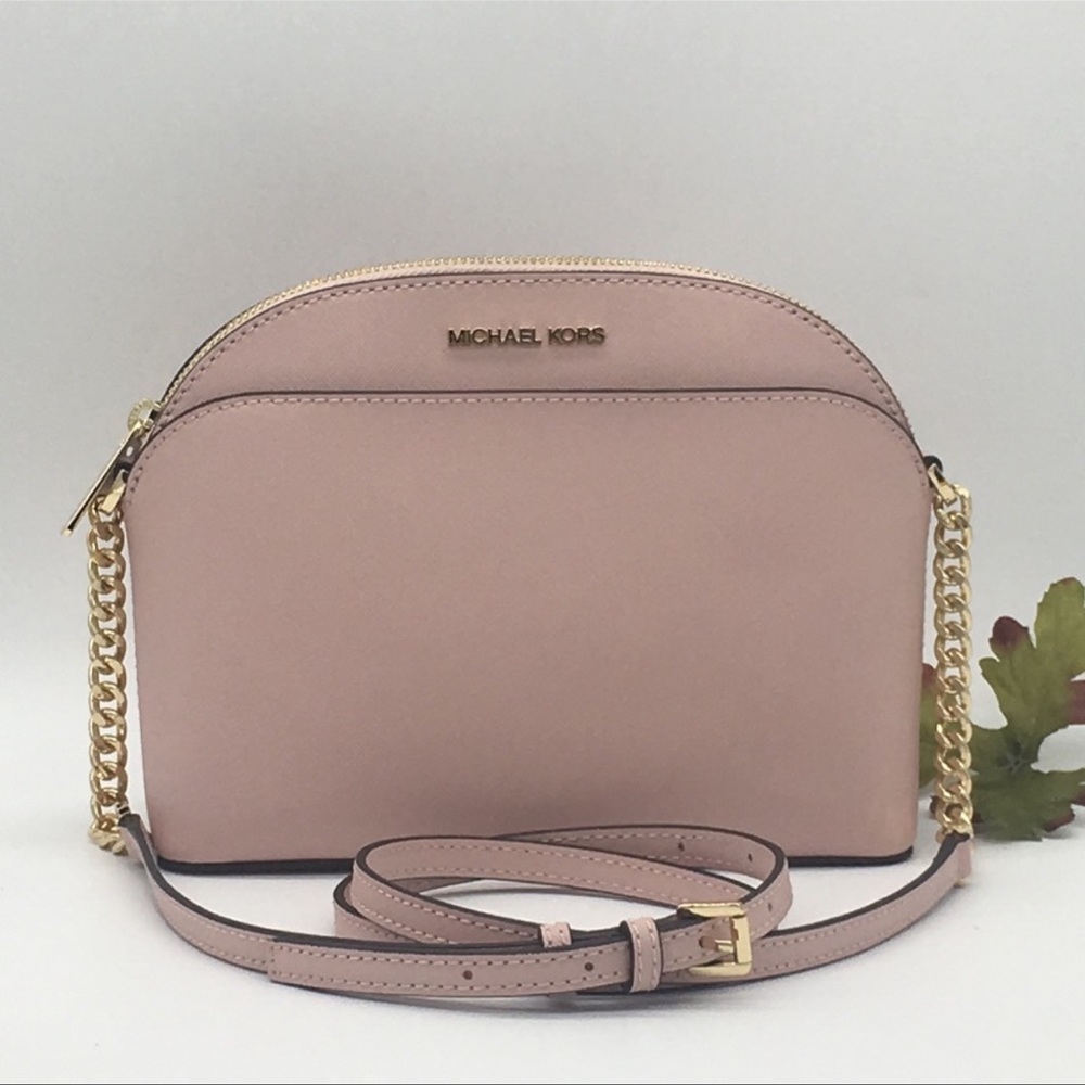 Michael Kors JET SET Emmy Medium Dome Crossbody - Picture 1 of 16